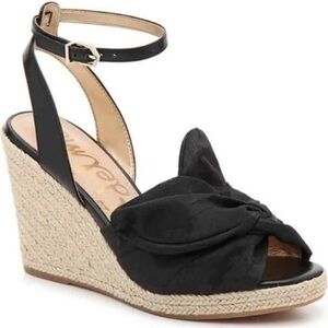⭐️Sam Edelman Black Aubrey Espadrille Sandals